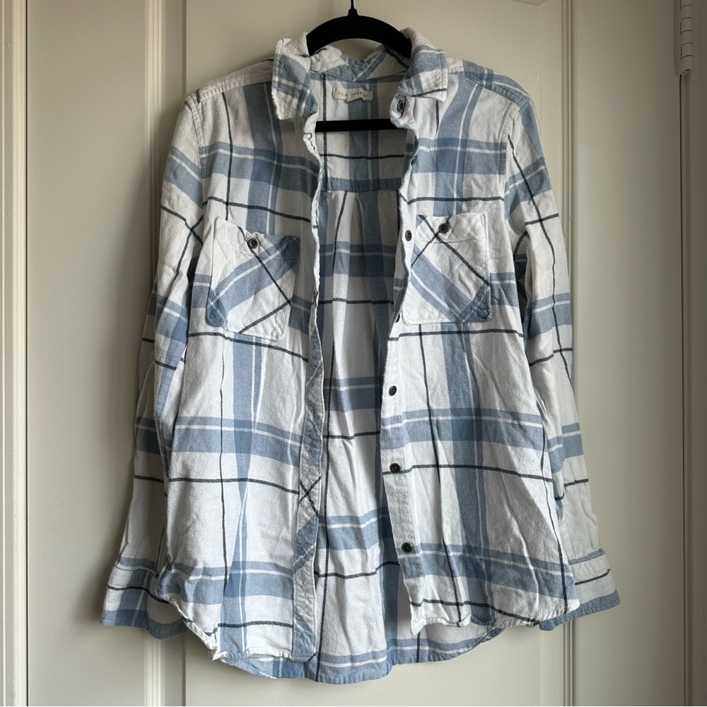 Pacsun Blue Flannel